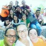 Yilca Arosemena y adultos con síndrome de down