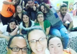 Yilca Arosemena y adultos con síndrome de down
