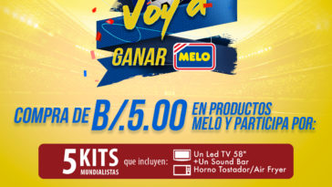 Alimentos Melo: ¡5 Kits Mundialistas y Más en “Voy a Ganar Melo”