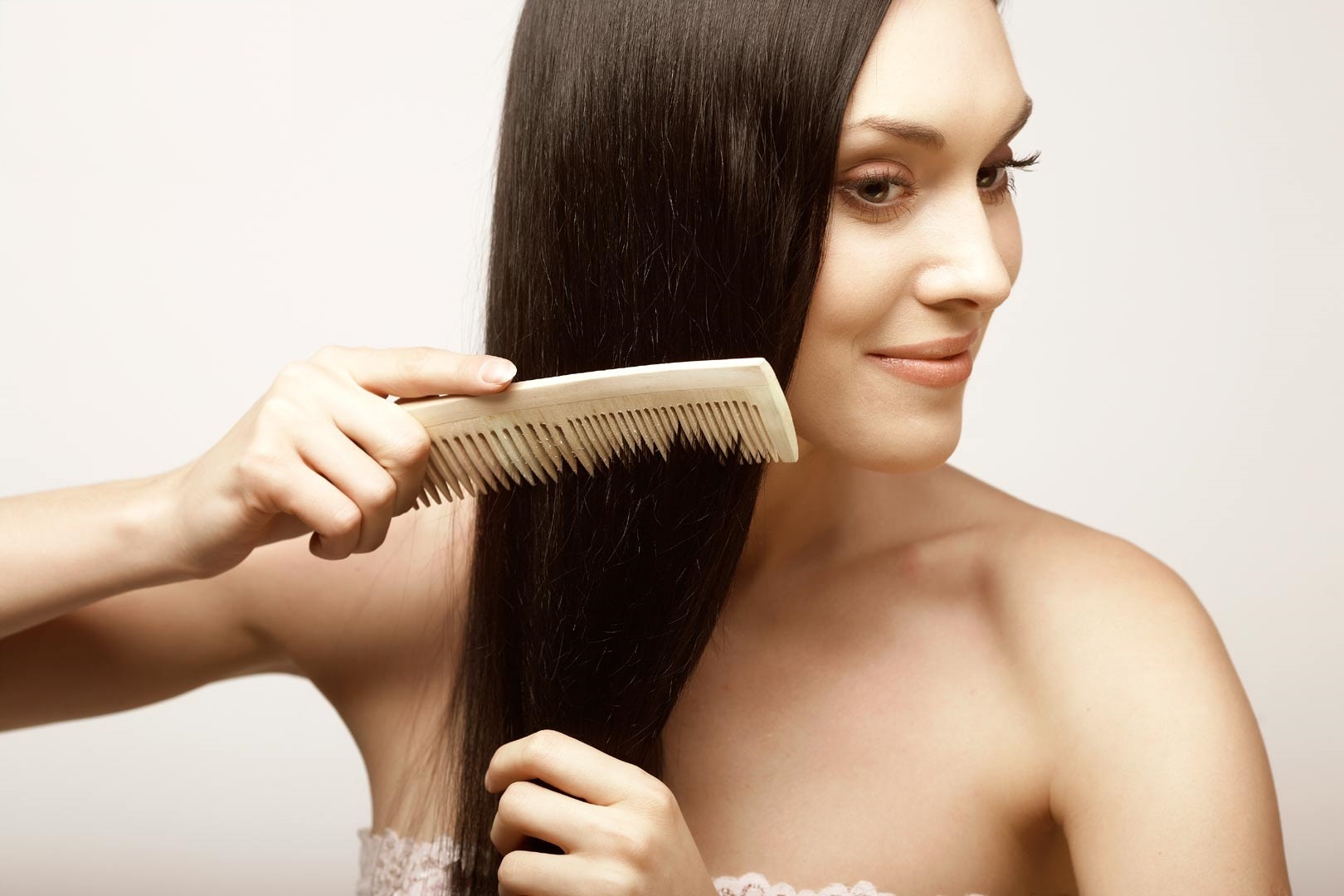 cepillado del cabello