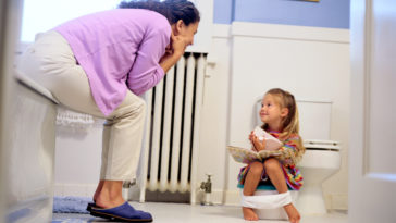 Del pañal al inodoro en once pasos