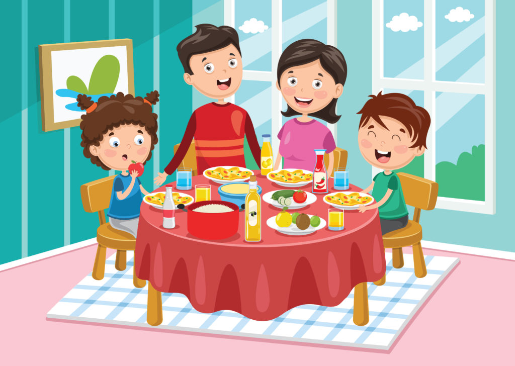 comer en familia reduce el estrés