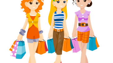 Ir al mall con mis amigas