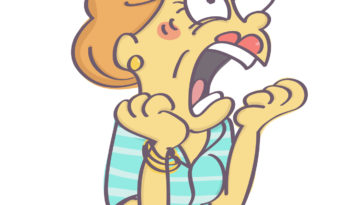 desesperación figura animada