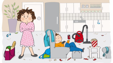 deben los hijos hacer oficios en casa