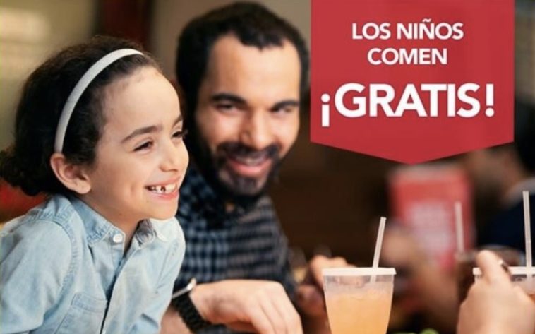 ofertas en julio - los niños comen gratis