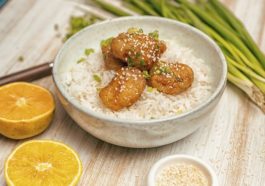 salsa para nuggets con ajonjoli