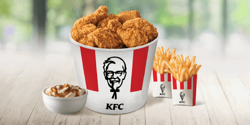 kfc cumple 50 años