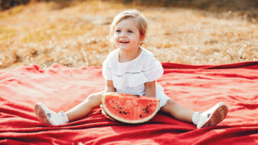 fruta en la alimentación infantil