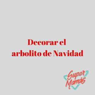 decorar el arbolito de navidad