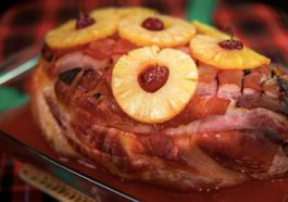 receta navideña con piña