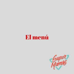 el menú