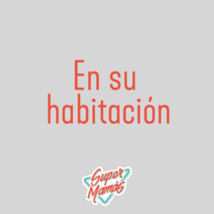 en su habitación