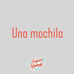 una mochila