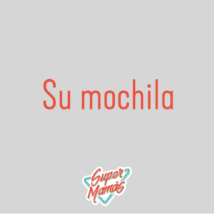 su mochila