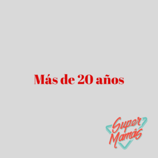 mas de 20 años