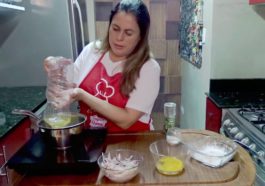 receta ceviche frito peruano: preparación pescado marinado crujiente paso a paso