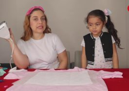 manualidades infantiles: decorar camisetas con crayones técnica transfer diy