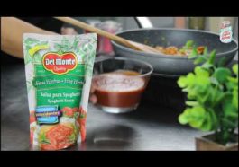 Pasta en finas hierbas y chorizo