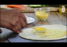 wrap de jamón de pollo supermamas