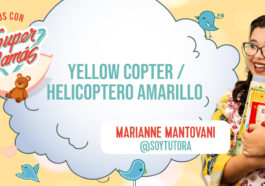 helicóptero amarillo cuento