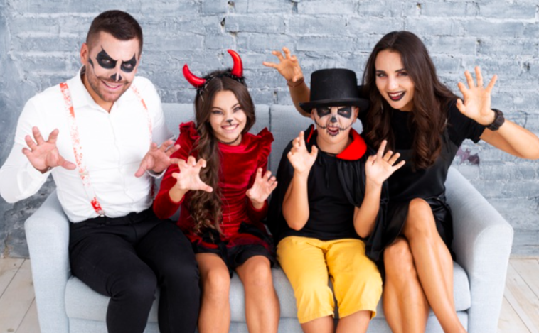 Fiesta Halloween para niños en casa - decoración y cena temática terrorífica divertida