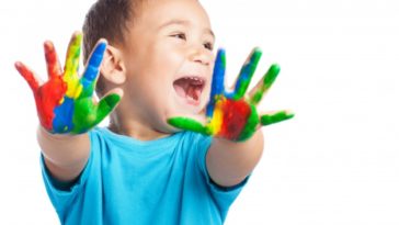 Beneficios de la pintura en el desarrollo infantil - actividades artísticas para estimulación sensorial
