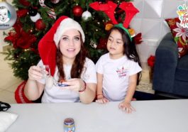 Bola navideña decorativa DIY - manualidades navideñas fáciles para hacer en familia
