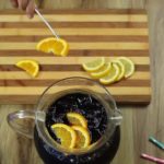 Tinto de verano navideño casero - bebida festiva refrescante española