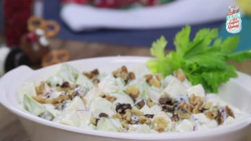 receta de ensalada de woldorf