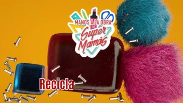 reciclaje con los útiles