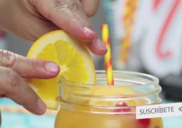Cóctel tequila sunrise casero - receta bebida refrescante adultos