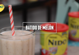 Batido refrescante melón casero - receta bebida natural saludable
