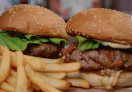 hamburguesa de papá