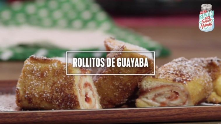 rollitos de guayaba receta