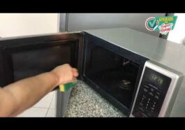 Limpieza microondas casera - consejos desinfección electrodomésticos cocina