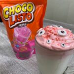 Bebida de Monstruo con Chocolisto de Fresa
