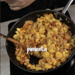 relleno de bollo y maíz