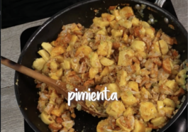 relleno de bollo y maíz