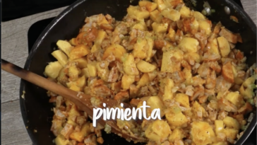 relleno de bollo y maíz