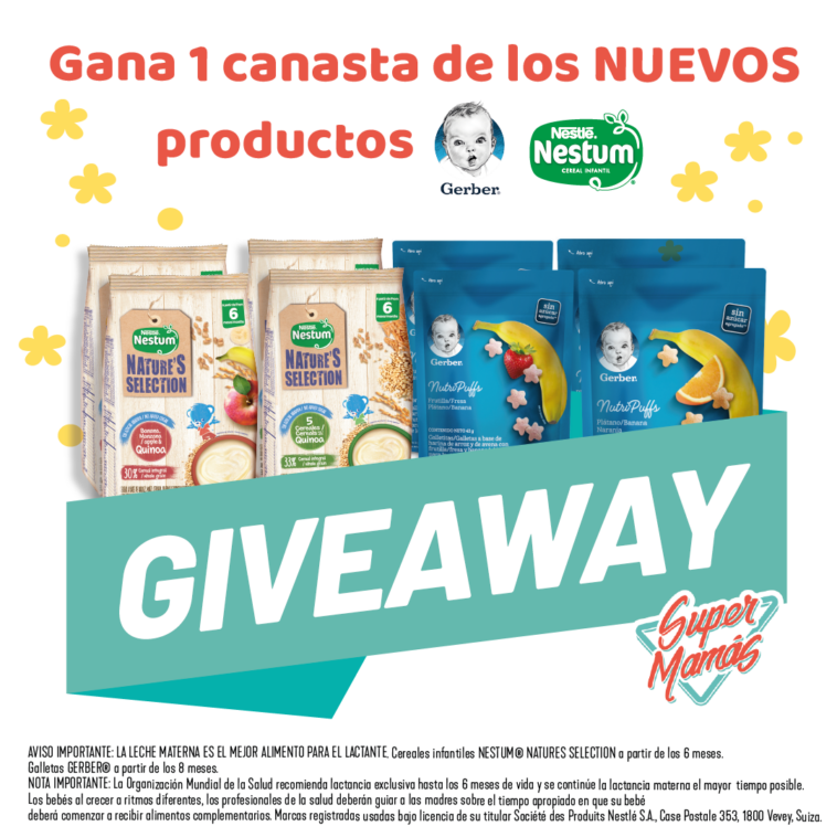 giveaway nestum supermamás octubre