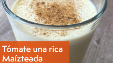 Bebida cremosa de Maizteada con leche NIDO - Receta tradicional y reconfortante