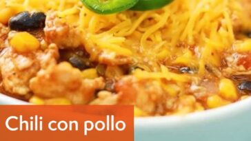 Receta de Chili de Pollo ponle sazón