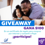 Giveaway para compras online