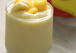 Frosty de mango y guineo receta
