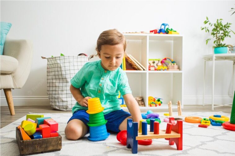 motricidad en los niños - niños construyendo