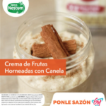 crema de frutas recetas fáciles