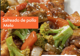 salteado de pollo receta
