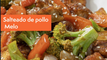salteado de pollo receta