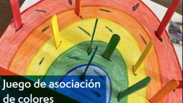 asociación de colores juego para niños